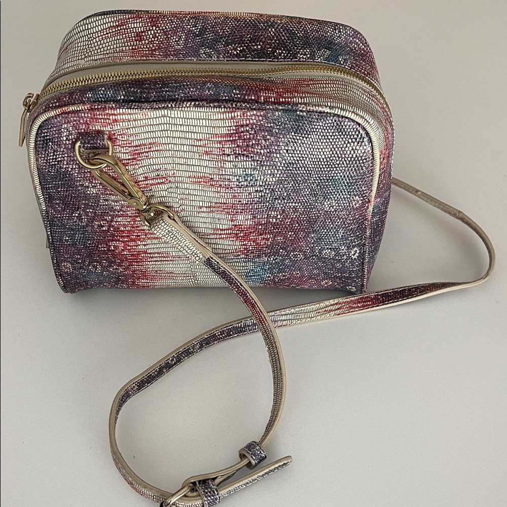 LOGO Leather Crossbody Handbag NWOT